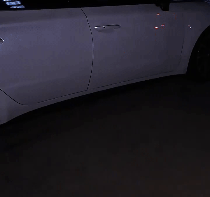 Magical Car Door Light Show
